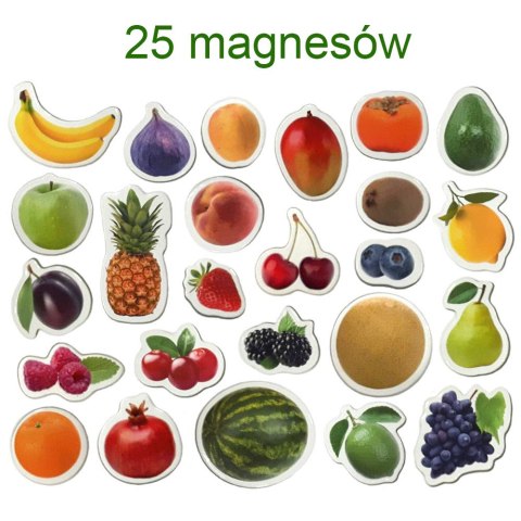 Zestaw Magnesów Owoce MV 6032-11 Marka niezdefiniowana Zestaw Magnesów Owoce MV 6032-11 Marka niezdefiniowana