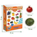 Zestaw Magnesów Owoce MV 6032-11 Marka niezdefiniowana
