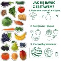 Zestaw Magnesów Owoce i Warzywa 50 sztuk MV 6032-42 Marka niezdefiniowana