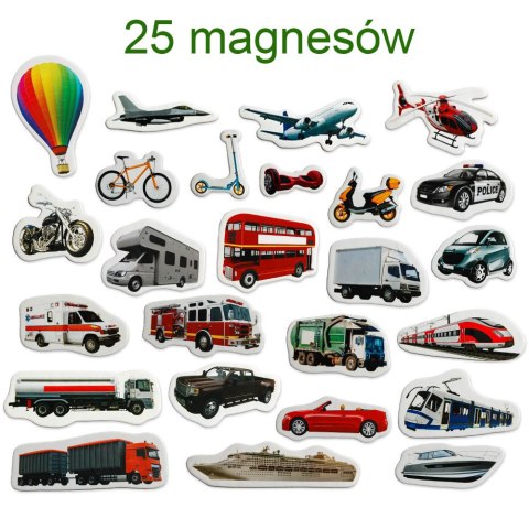 Zestaw Magnesów Pojazdy Transport MV 6032-17 Marka niezdefiniowana Zestaw Magnesów Pojazdy Transport MV 6032-17 Marka niezdefiniowana