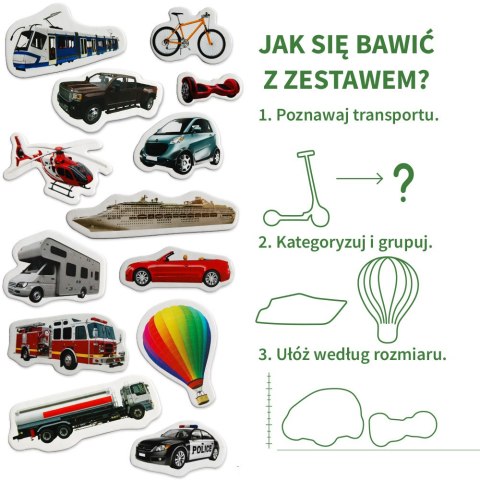 Zestaw Magnesów Pojazdy Transport MV 6032-17 Marka niezdefiniowana Zestaw Magnesów Pojazdy Transport MV 6032-17 Marka niezdefiniowana