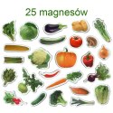 Zestaw Magnesów Warzywa MV 6032-12 Marka niezdefiniowana