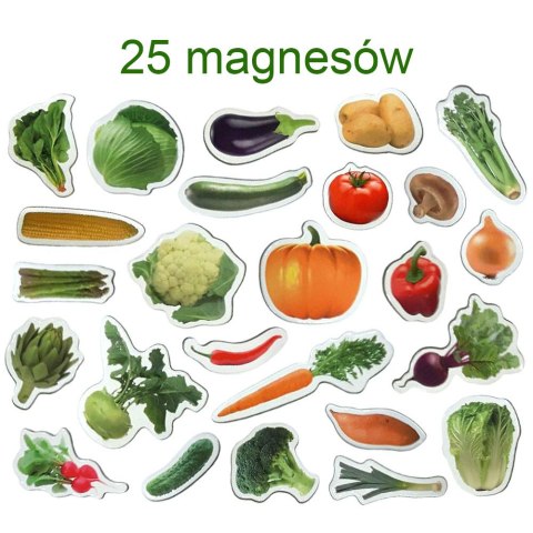 Zestaw Magnesów Warzywa MV 6032-12 Marka niezdefiniowana Zestaw Magnesów Warzywa MV 6032-12 Marka niezdefiniowana