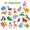 Zestaw Magnesów Wesołe Zoo MV 6032-01 Marka niezdefiniowana