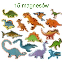 Zestaw Magnesów Wielkie Dinozaury MV 6032-06 Marka niezdefiniowana