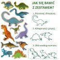 Zestaw Magnesów Wielkie Dinozaury MV 6032-06 Marka niezdefiniowana
