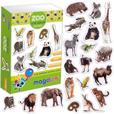 Zestaw Magnesów Zoo MV 6032-02 Marka niezdefiniowana Zestaw Magnesów Zoo MV 6032-02 Marka niezdefiniowana