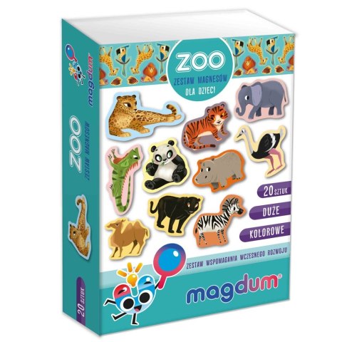 Zestaw Magnesów Zoo MV 6032-05 Marka niezdefiniowana Zestaw Magnesów Zoo MV 6032-05 Marka niezdefiniowana