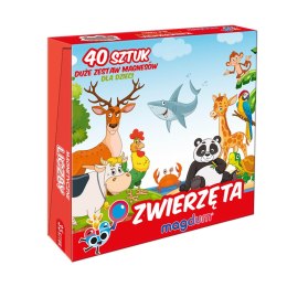 Zestaw Magnesów Zwierzęta 40 sztuk MV 6032-41 Marka niezdefiniowana