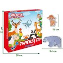 Zestaw Magnesów Zwierzęta 40 sztuk MV 6032-41 Marka niezdefiniowana