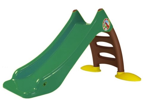 Zjeżdżalnia Ogrodowa z Drabinką dla Dzieci 424 zielono-brązowa Dorex Zjeżdżalnia Ogrodowa z Drabinką dla Dzieci 424 zielono-brązowa Dorex