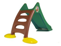 Zjeżdżalnia Ogrodowa z Drabinką dla Dzieci 424 zielono-brązowa Dorex