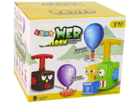 Balonowa Wyrzutnia Autka Samochód Aerodynamiczny LEAN Toys