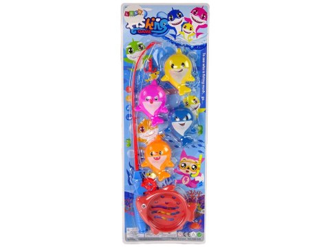 Gra Zręcznościowa Łowienie Rybek Wędka Rybki LEAN Toys Gra Zręcznościowa Łowienie Rybek Wędka Rybki LEAN Toys