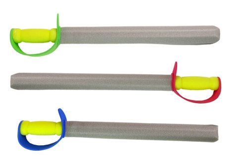 Miecz Rycerza z Pianki EVA Rekwizyt 3 Kolory LEAN TOYS Miecz Rycerza z Pianki EVA Rekwizyt 3 Kolory LEAN TOYS