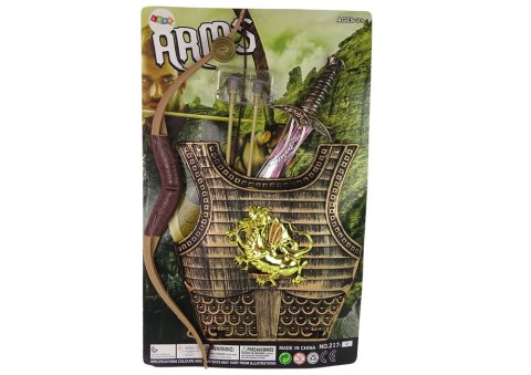 Strój Kostium Samuraja Rycerza Zestaw Łuk Miecz LEAN Toys Strój Kostium Samuraja Rycerza Zestaw Łuk Miecz LEAN Toys