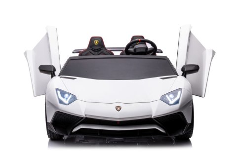Auto Na Akumulator Lamborghini XXL A8803 Białe 24V LEAN CARS Auto Na Akumulator Lamborghini XXL A8803 Białe 24V LEAN CARS