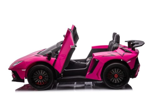 Auto Na Akumulator Lamborghini XXL A8803 Różowe 24V LEAN CARS Auto Na Akumulator Lamborghini XXL A8803 Różowe 24V LEAN CARS