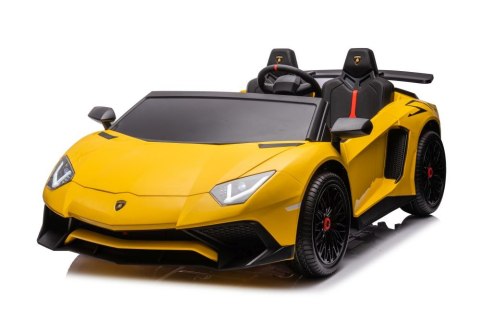 Auto Na Akumulator Lamborghini XXL A8803 Żółte 24V LEAN CARS Auto Na Akumulator Lamborghini XXL A8803 Żółte 24V LEAN CARS