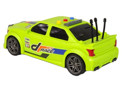 Auto Sportowe Wyścigowe 1:16 Zielony Dźwięk LEAN Toys Auto Sportowe Wyścigowe 1:16 Zielony Dźwięk LEAN Toys