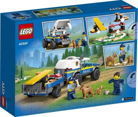 Klocki LEGO CITY Szkolenie Psów Policyjnych W Terenie P3 60369 LEGO Klocki LEGO CITY Szkolenie Psów Policyjnych W Terenie P3 60369 LEGO