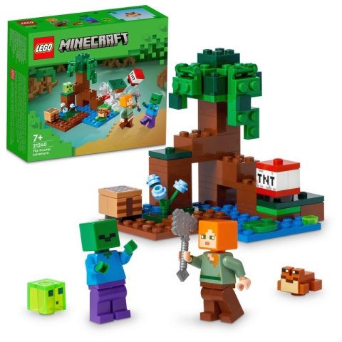Klocki LEGO MINECRAFT Przygoda Na Mokradłach P4 21240 LEGO Klocki LEGO MINECRAFT Przygoda Na Mokradłach P4 21240 LEGO