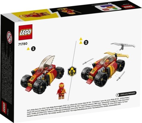 Klocki LEGO NINJAGO Samochód Wyścigowy Ninja KAIA P4 71780 LEGO Klocki LEGO NINJAGO Samochód Wyścigowy Ninja KAIA P4 71780 LEGO