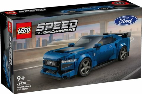 Klocki Lego SPEED CHAMPION Sportowy Ford Mustang Dark Horse 76920 LEGO Klocki Lego SPEED CHAMPION Sportowy Ford Mustang Dark Horse 76920 LEGO