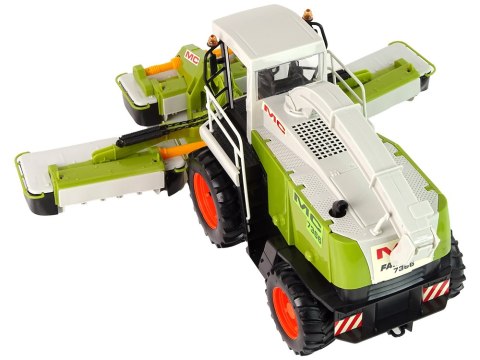 Maszyna Rolnicza Kombajn MC 7366 Duży Zielony LEAN Toys Maszyna Rolnicza Kombajn MC 7366 Duży Zielony LEAN Toys