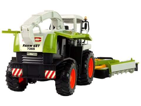 Maszyna Rolnicza Kombajn MC 7366 Duży Zielony LEAN Toys Maszyna Rolnicza Kombajn MC 7366 Duży Zielony LEAN Toys