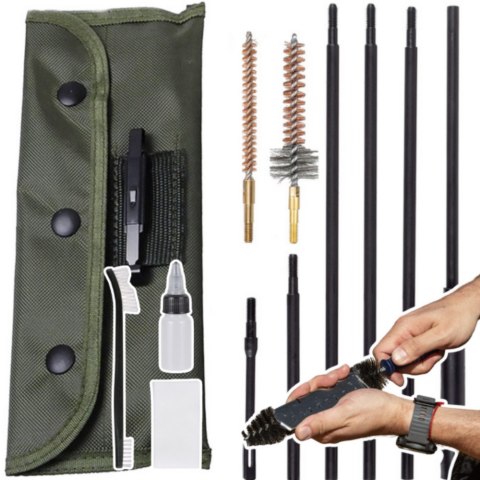 Zestaw Do Czyszczenia Broni W Etui Wycior AR15 5,56 mm LEAN Zestaw Do Czyszczenia Broni W Etui Wycior AR15 5,56 mm LEAN