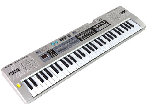 Keyboard MQ-6110 Mikrofon Organki 61 Klawiszy LEAN Toys Keyboard MQ-6110 Mikrofon Organki 61 Klawiszy LEAN Toys