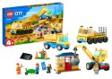 Klocki LEGO CITY Ciężarówki i Dźwig Z Kulą Wyburzeniową 60391 LEGO