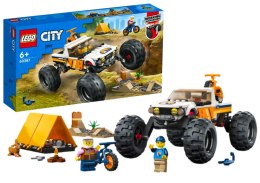 Klocki LEGO CITY Przygody Samochodem Terenowym Z Napędem 4X4 60387 LEGO