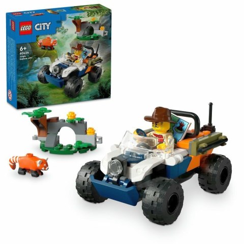 Klocki LEGO CITY QUAD Badacza Dżungli Z Pandą Czerwoną 92 Elementy 60424 LEGO Klocki LEGO CITY QUAD Badacza Dżungli Z Pandą Czerwoną 92 Elementy 60424 LEGO