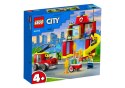 Klocki LEGO CITY Remiza Strażacka I Wóz Strażacki 60735 LEGO