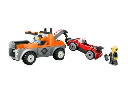 Klocki LEGO CITY Samochód Pomocy Drogowej 101 Elementów 60435 LEGO