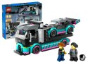 Klocki LEGO CITY Samochód Wyścigowy I Laweta 328 Elementów 60406 LEGO