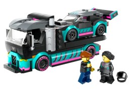 Klocki LEGO CITY Samochód Wyścigowy I Laweta 328 Elementów 60406 LEGO