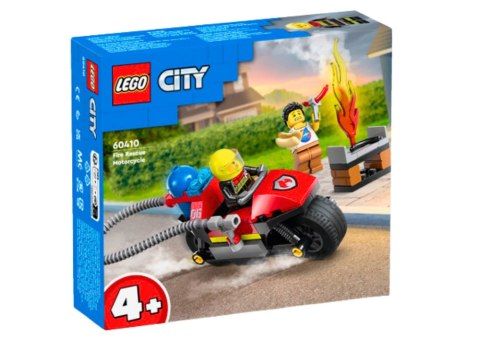 Klocki LEGO CITY Strażacki Motocykl Ratunkowy 57 Elementów 60410 LEGO Klocki LEGO CITY Strażacki Motocykl Ratunkowy 57 Elementów 60410 LEGO