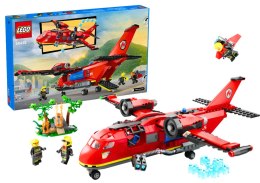Klocki LEGO CITY Strażacki Samolot Ratunkowy 478 Elementów 60413 LEGO
