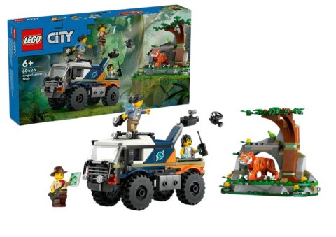 Klocki LEGO CITY Terenówka Badacza Dżungli 314 Elementów 60426 LEGO Klocki LEGO CITY Terenówka Badacza Dżungli 314 Elementów 60426 LEGO
