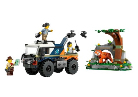 Klocki LEGO CITY Terenówka Badacza Dżungli 314 Elementów 60426 LEGO Klocki LEGO CITY Terenówka Badacza Dżungli 314 Elementów 60426 LEGO