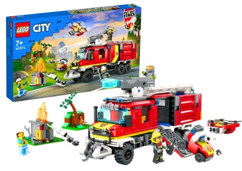 Klocki LEGO CITY Terenowy Pojazd Straży Pożarnej 60374 LEGO Klocki LEGO CITY Terenowy Pojazd Straży Pożarnej 60374 LEGO