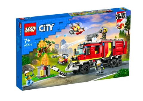 Klocki LEGO CITY Terenowy Pojazd Straży Pożarnej 60374 LEGO Klocki LEGO CITY Terenowy Pojazd Straży Pożarnej 60374 LEGO