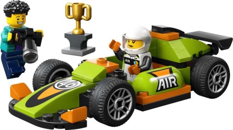 Klocki LEGO CITY Zielony Samochód Wyścigowy 56 Elementów 60399 LEGO Klocki LEGO CITY Zielony Samochód Wyścigowy 56 Elementów 60399 LEGO