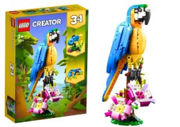Klocki LEGO CREATOR Egzotyczna Papuga 253 Elementy 31136 LEGO