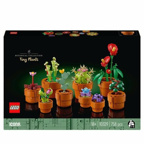 Klocki LEGO CREATOR ICONS Małe Roślinki 10329 LEGO Klocki LEGO CREATOR ICONS Małe Roślinki 10329 LEGO