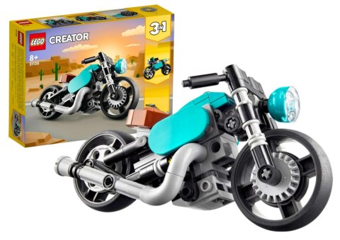 Klocki LEGO CREATOR Motocykl Vintage 128 Elementów 31135 LEGO Klocki LEGO CREATOR Motocykl Vintage 128 Elementów 31135 LEGO