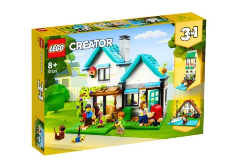Klocki LEGO CREATOR Przytulny Dom 808 Elementów 31139 LEGO Klocki LEGO CREATOR Przytulny Dom 808 Elementów 31139 LEGO